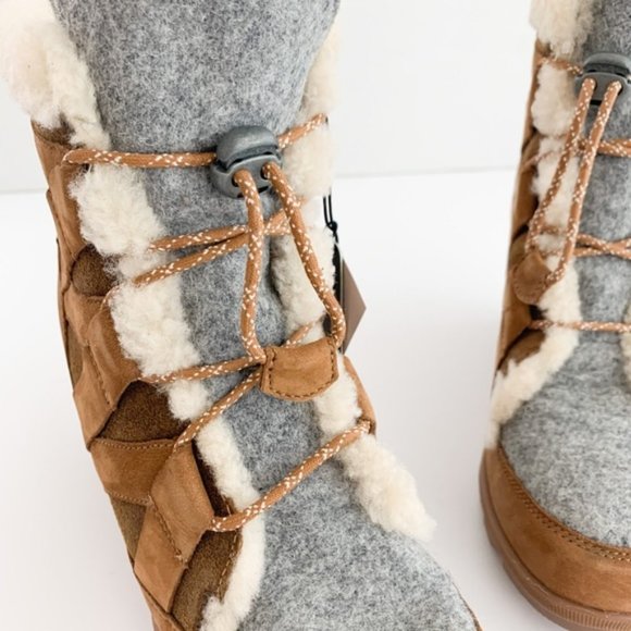 NWT Sorel Joan of Arctic Wedge II Shearling Boot - Picture 6 of 10